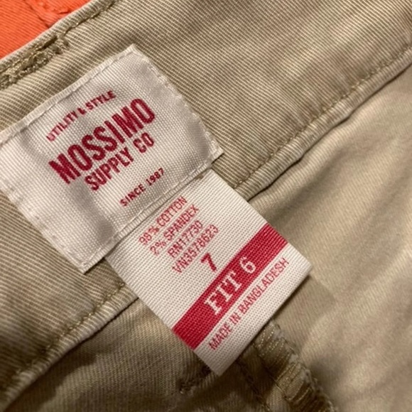 NWOT Khacki Shorty Shorts sz 7 - Picture 3 of 3